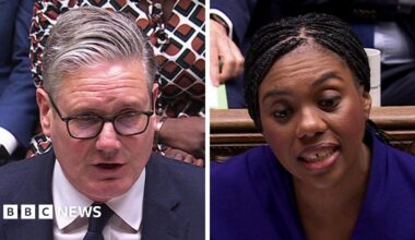 PMQs live updates: Keir Starmer and Kemi Badenoch clash over defence spending