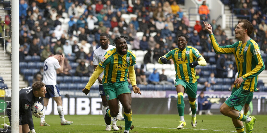 Preston North End 0-2 Albion - West Bromwich Albion