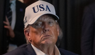 Donald Trump and Erika Kirk
