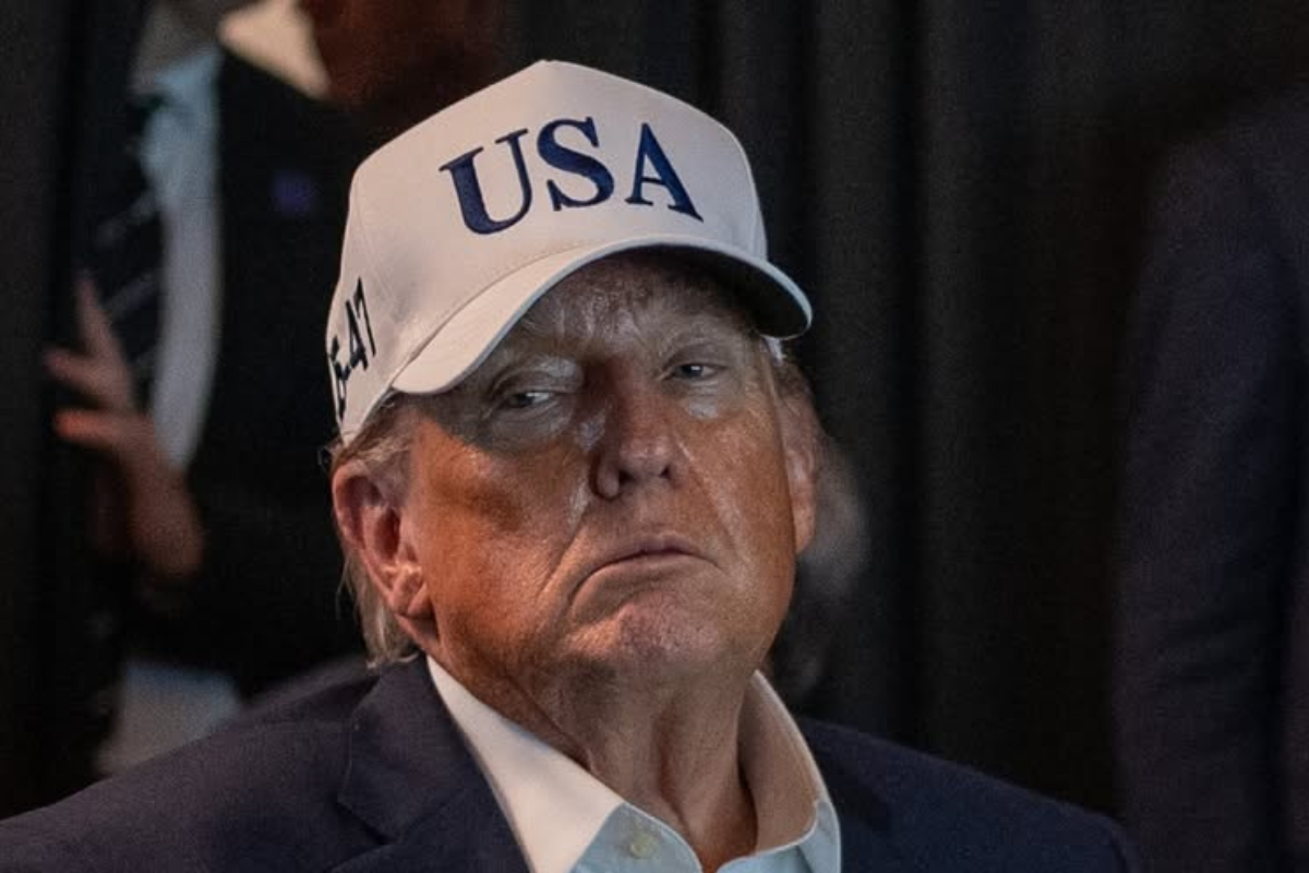 Donald Trump and Erika Kirk