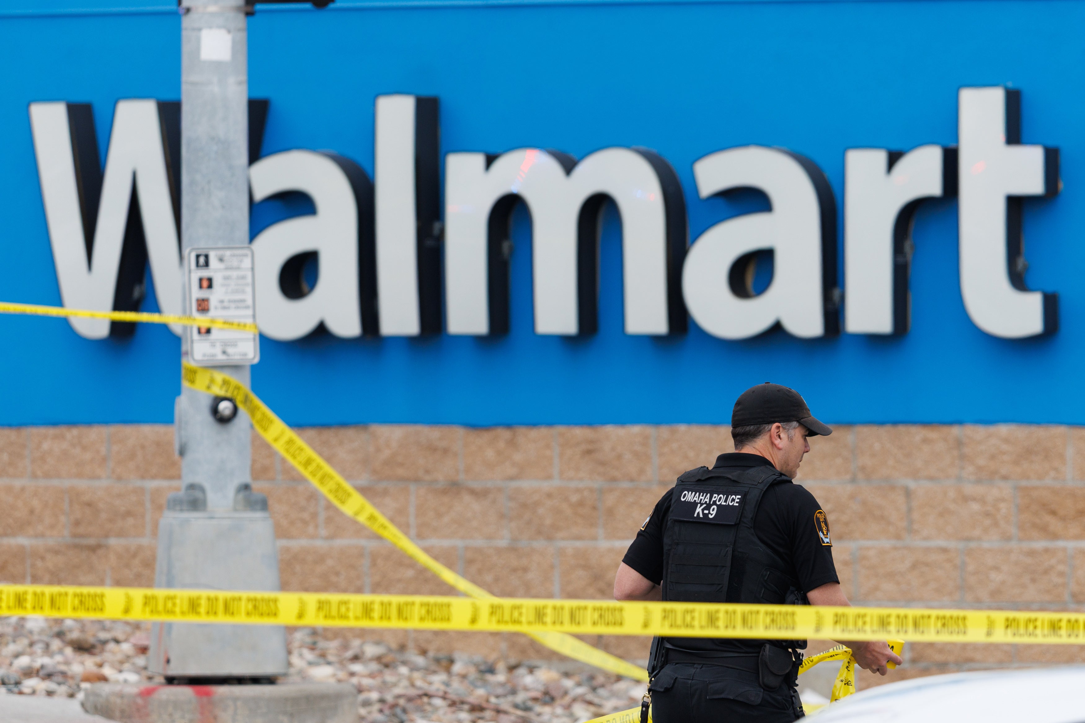 Investigators say the incident began inside the store, where the suspect approached a woman and a 2- or 3-year-old boy