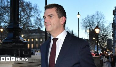 Sir Olly Robbins in a suit and tie in a photo taken in 2019.,