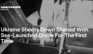 Ukraine Shoots Down Shahed With Sea-Launched Drone For The First Time — UNITED24 Media
