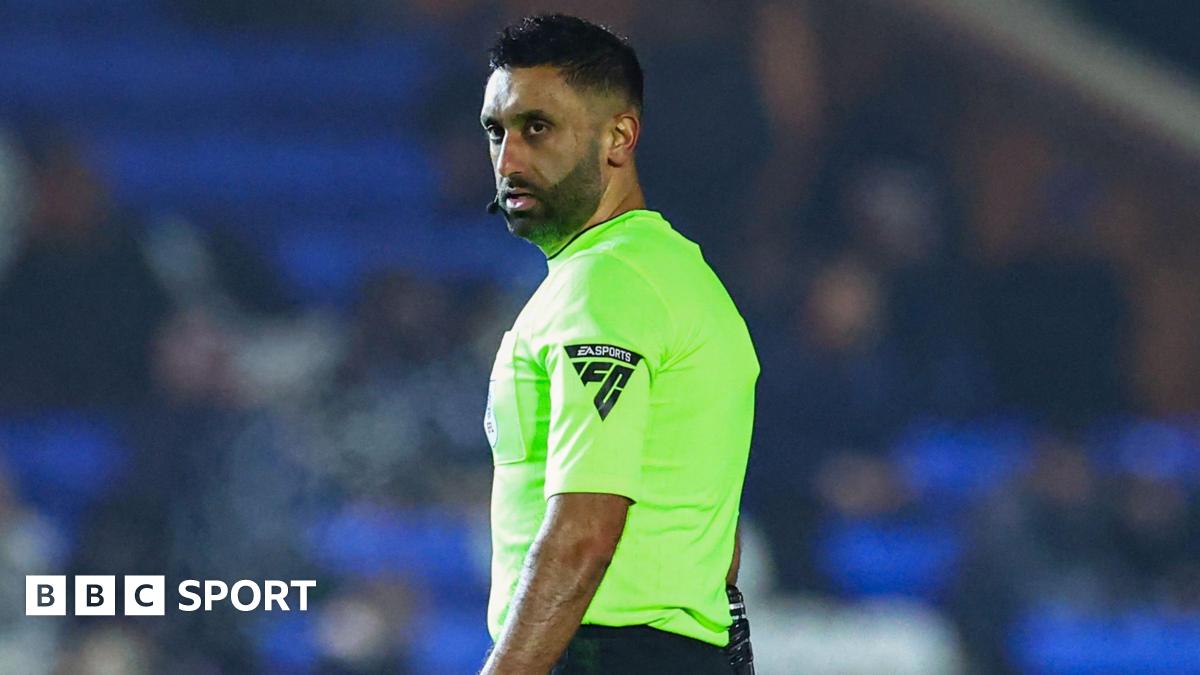 Referee Sunny Singh Gill