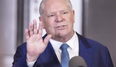 Ford grounds Ontario jet purchase after backlash