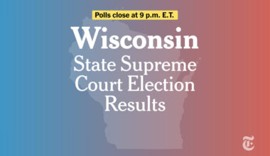 Wisconsin Supreme Court 2026: Live Election Results