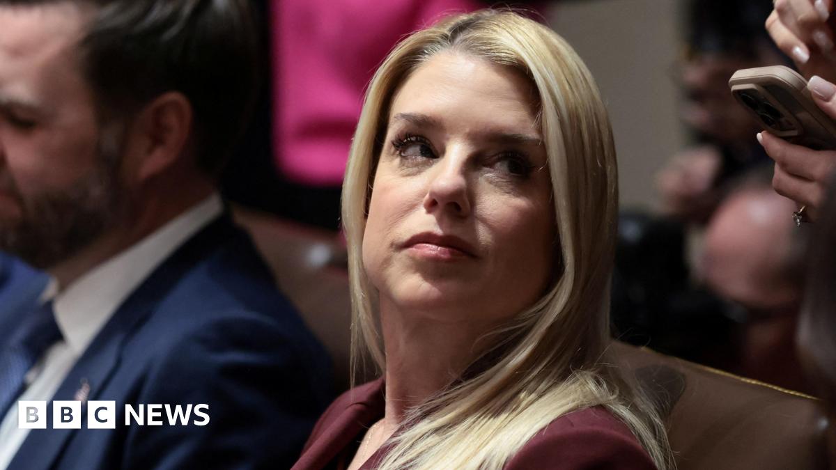 U.S. Attorney General Pam Bondi attends a cabinet meeting at the White House in Washington