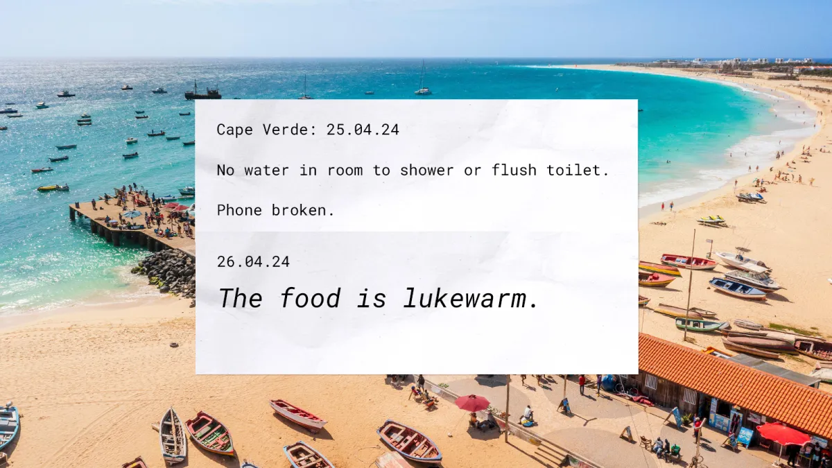 Mum died flying home from Cape Verde. Her diary reveals what happened