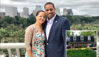 Justin Fairfax's wife was celebrating with these final words hours before murder-suicide, her best friend says