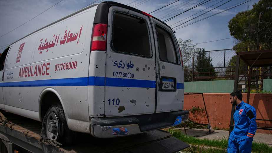 Eyewitnesses recount deadly Israeli strikes on medics in Lebanon