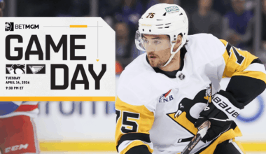 Game Preview: 04.14.26 at St. Louis Blues