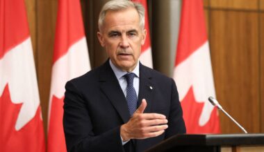 Canadian prime minister describes close ties to U.S. as "weaknesses that we must correct"