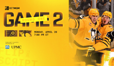 Game Preview: Game 2 vs. Philadelphia Flyers