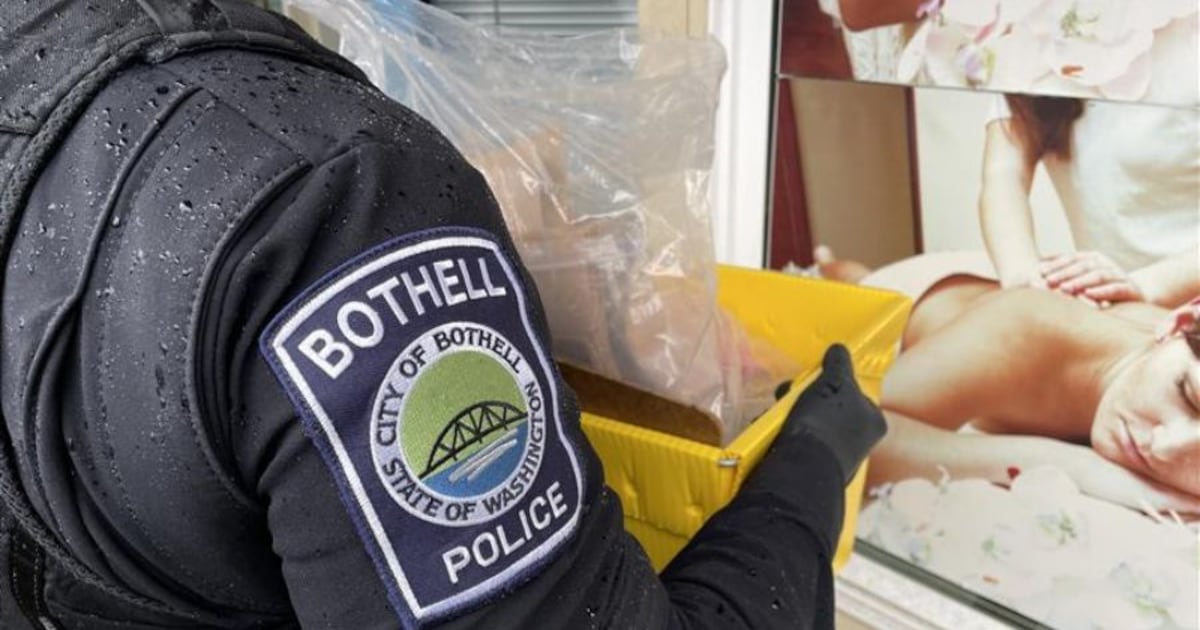 Bothell police detail what they found after raiding massage parlors – KIRO 7 News Seattle
