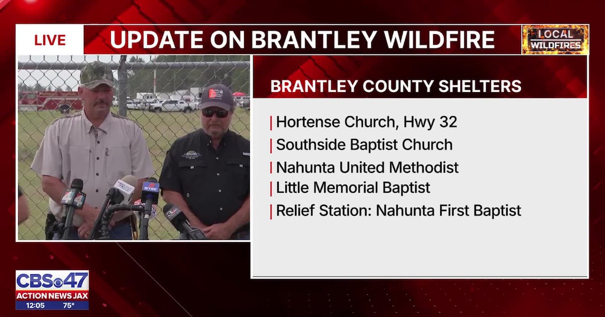 LIVE UPDATES: Northeast Florida, Southeast Georgia wildfires