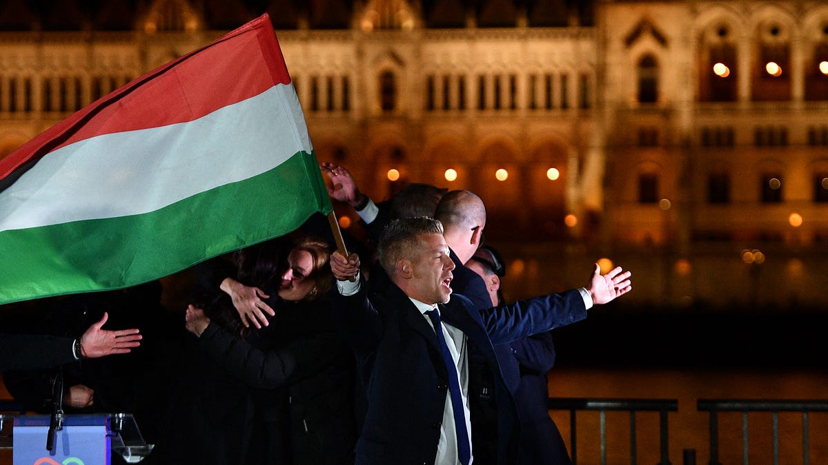 U.S. imposes Iran blockade; Orbán out after 16 years ruling Hungary; Israel conducts double-tap strikes on rescue crews in Lebanon