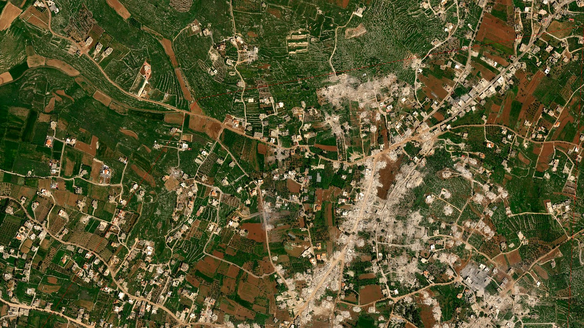 Displaced Lebanese Pool Money to Buy Satellite Images to See What Remains of their Homes