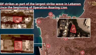 A breakdown of Israel’s heavy bombardment of Beirut on April 8