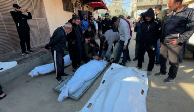 Gaza families mourn loved ones killed in overnight Israeli air strikes | Israel-Palestine conflict