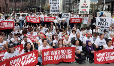 Anti-war protesters arrested in New York urging end to Israel weapon sales | US-Israel war on Iran News
