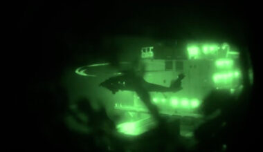 US military releases video of marines seizing Iranian ship | US-Israel war on Iran