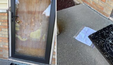 Indianapolis city councilor says his home was shot at 13 times, "No Data Centers" sign left behind