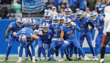 Detroit Lions updated 2026 depth chart: Post-NFL Draft