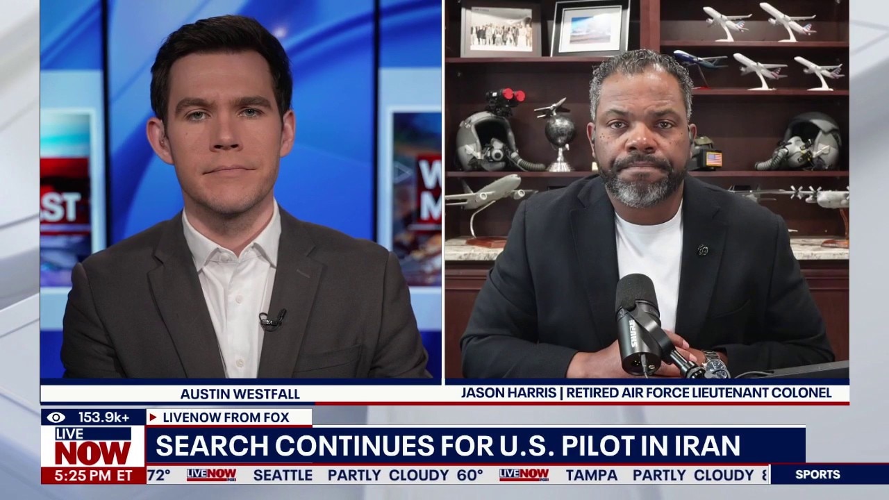 US fighter jet shot down over Iran, search continues