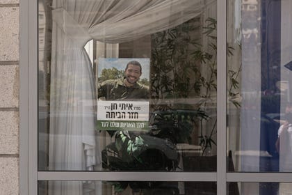 Itay Chen, 19. Kidnapped from the Nahal Oz base and returned last November. He and his comrades stopped many terrorists who had infiltrated into Israel. Itay Chen, 19. Kidnapped from the Nahal Oz base and returned last November. He and his comrades stopped many terrorists who had infiltrated into Israel.