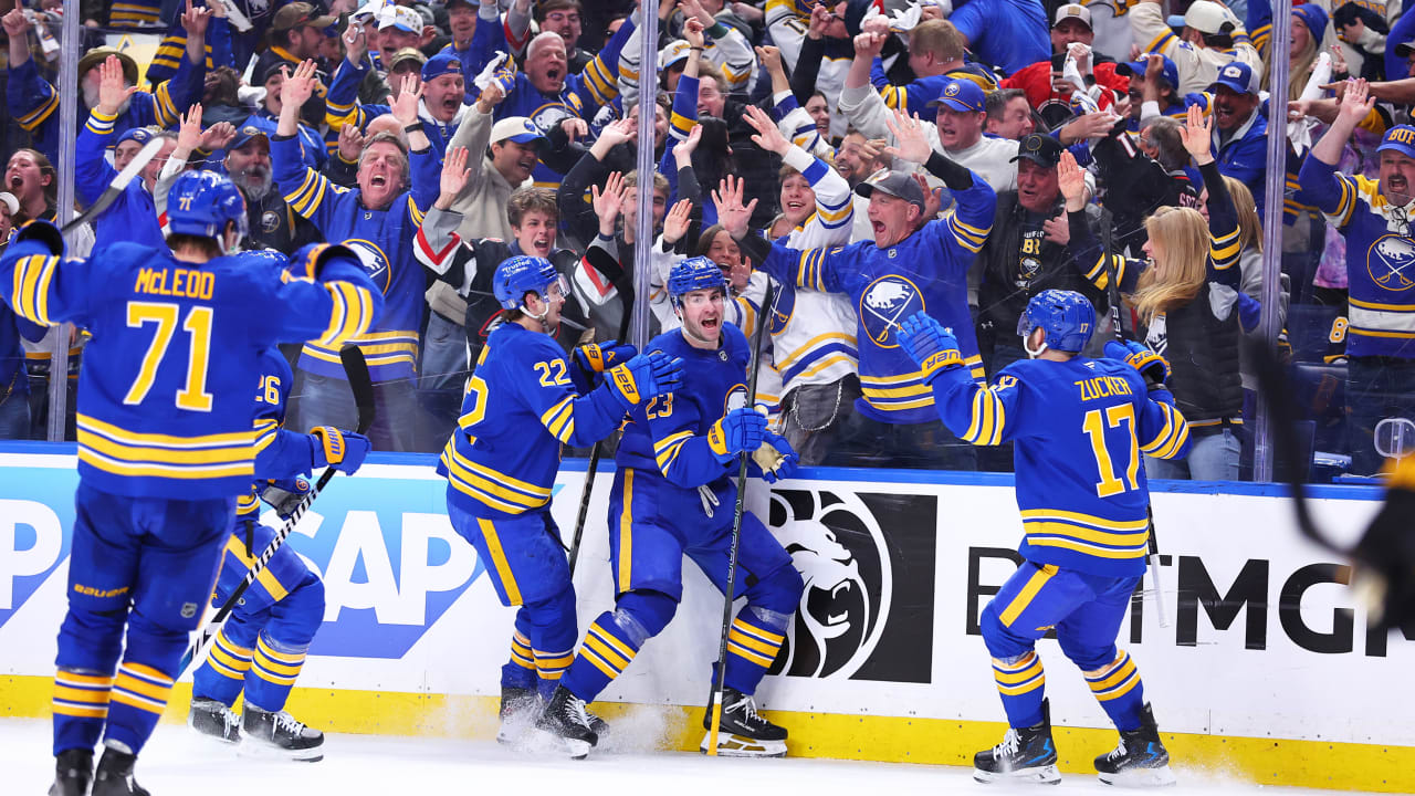 Sabres' epic comeback in Game 1 of East 1st Round 'a long time coming'