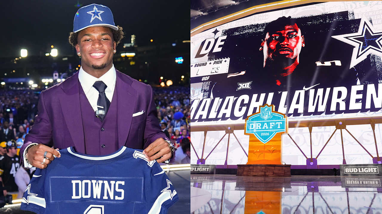 Cowboys trade up to select Ohio State S Caleb Downs with No. 11 overall pick