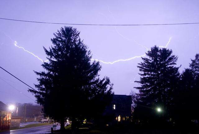The National Weather Service is forecasting rain and thunderstorms for much of California.