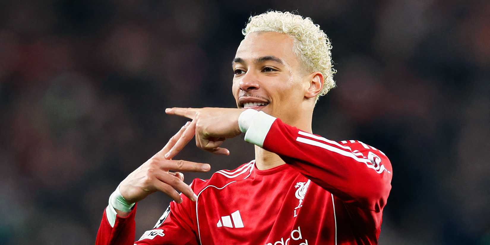 Liverpool striker Hugo Ekitike