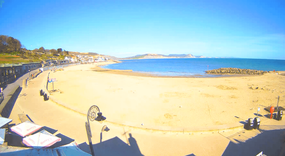 Lyme Regis beach