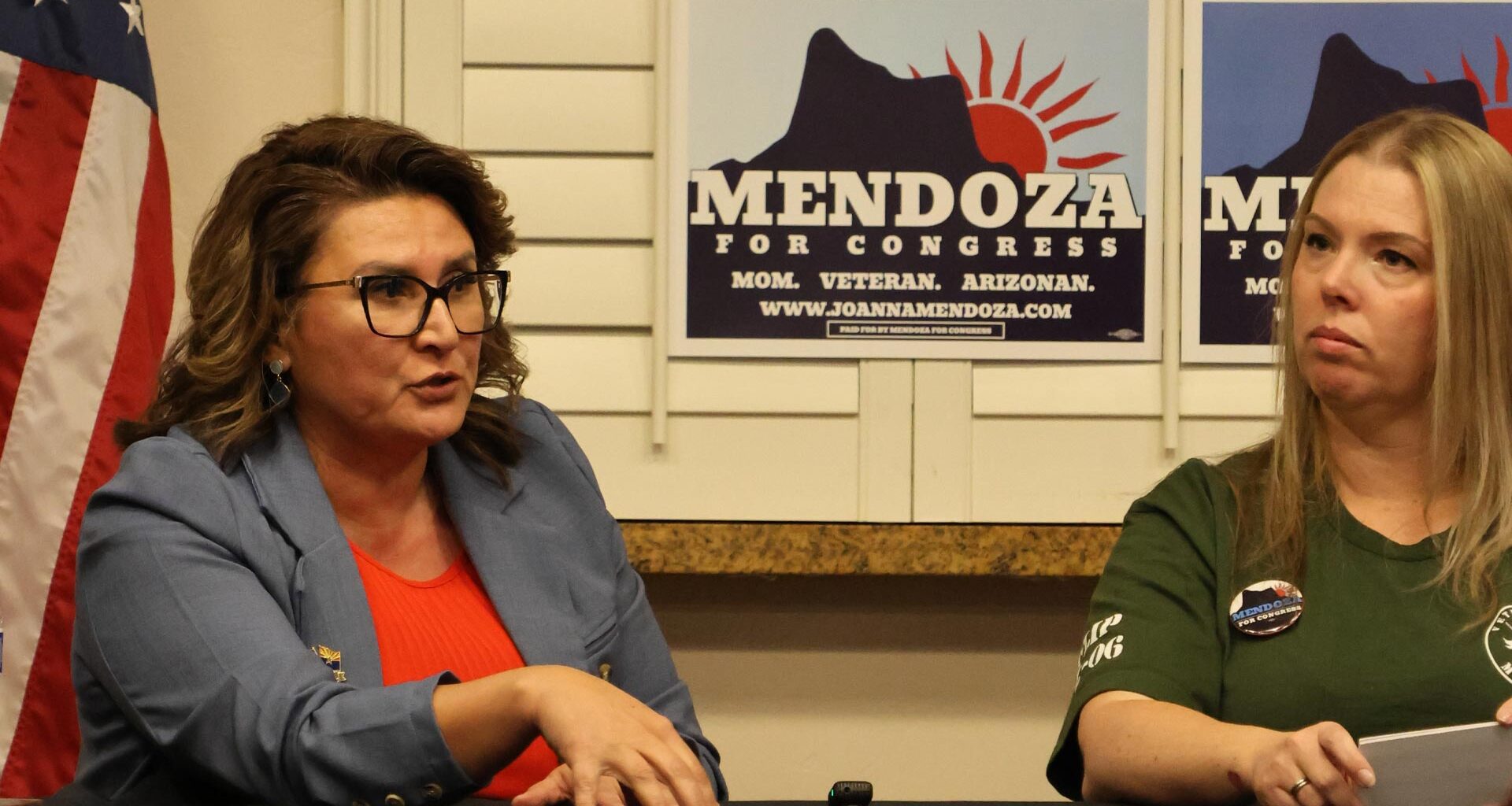 JoAnna Mendoza veterans town hall 4-28