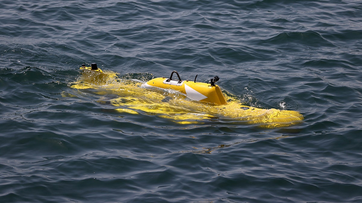 Turkish minesweeping drone