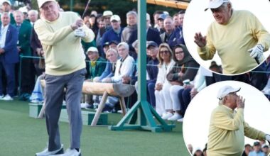 Jack Nicklaus shares health battle after worrying ceremonial Masters tee shot