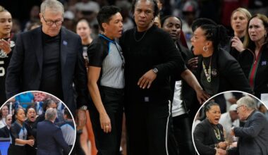 Dawn Staley threatens to 'beat' Geno Auriemma's ass after Final Four confrontation