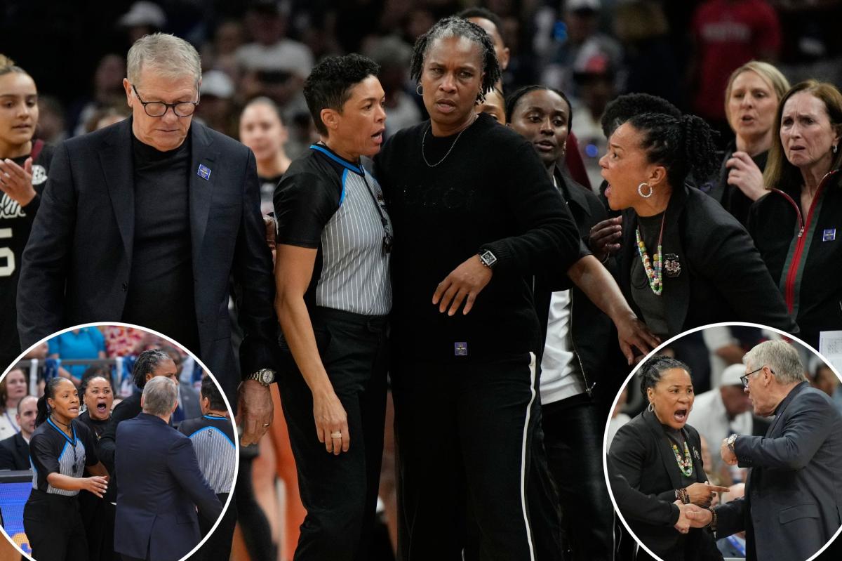 Dawn Staley threatens to 'beat' Geno Auriemma's ass after Final Four confrontation