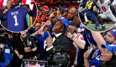 Giants surprisingly go Arvell Reese with No. 5 pick of 2026 NFL Draft