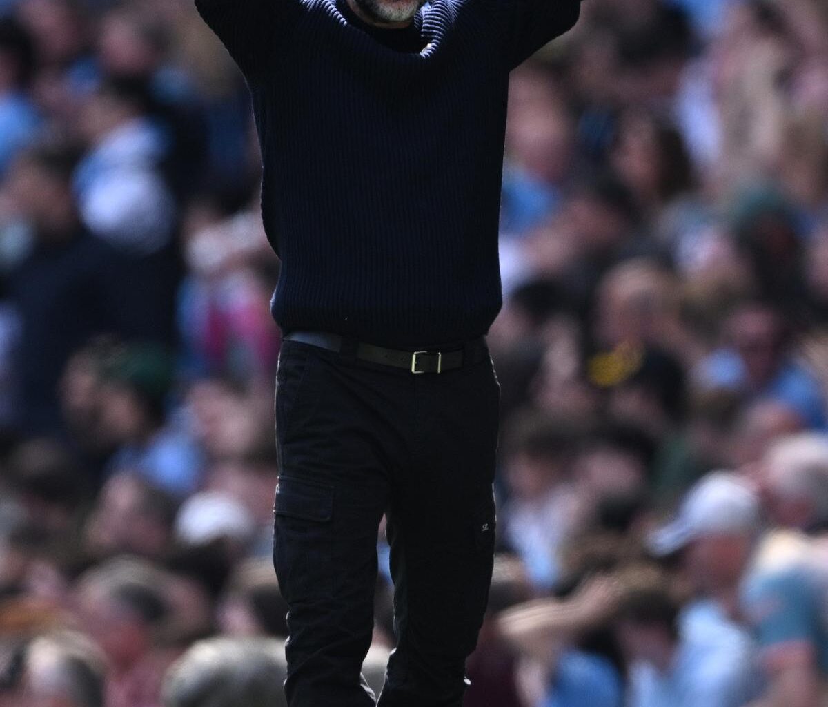 Why is Pep Guardiola not on touchline for Man City vs Liverpool?