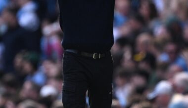 Why is Pep Guardiola not on touchline for Man City vs Liverpool?