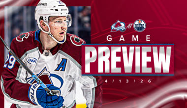 Monday in Edmonton | Colorado Avalanche