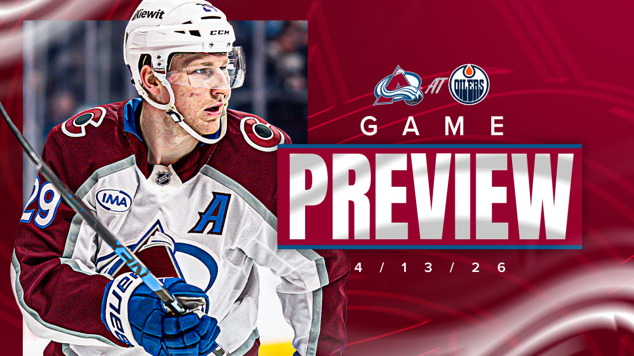 Monday in Edmonton | Colorado Avalanche