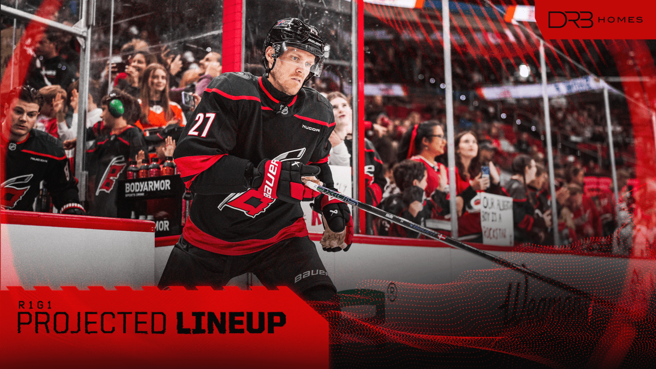Projected Lineup: Round 1, Game 1 vs. Ottawa