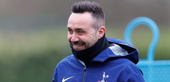 De Zerbi gets to work at Hotspur Way