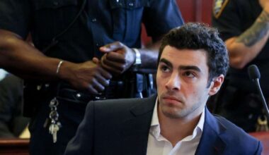 Luigi Mangione arrives in court in bid to delay federal trial over CEO killing