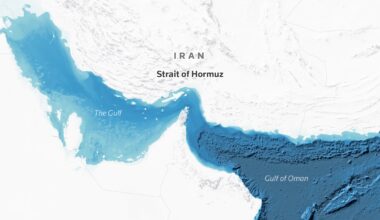 Mapping the Strait of Hormuz at near standstill after ceasefire