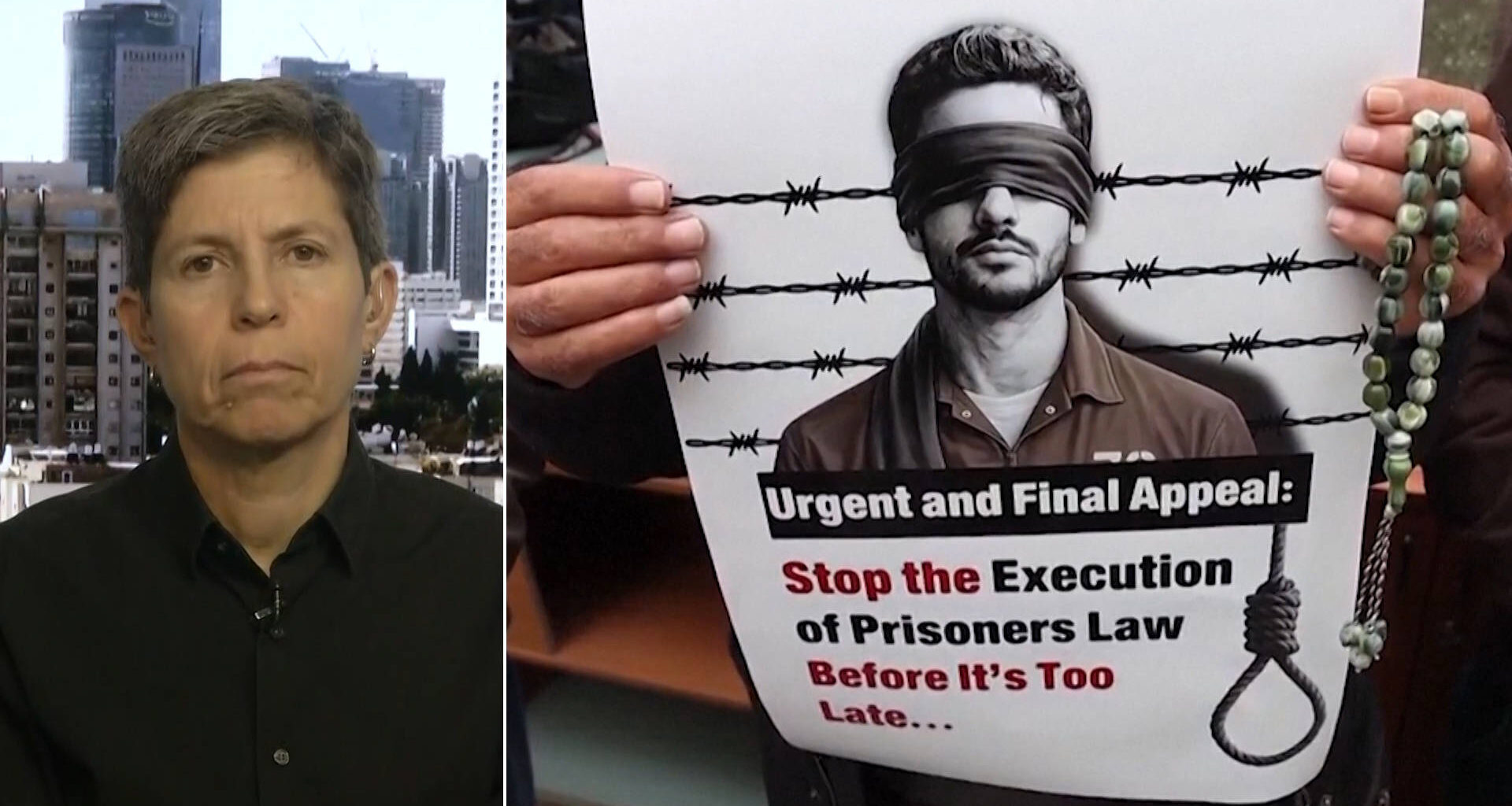 Israel’s Death-by-Hanging Law Marks Further “Dehumanization of Palestinians”: B’Tselem