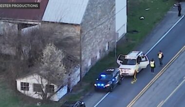 2 firefighters killed in crash on Route 222 in Berks County, Pennsylvania, officials say